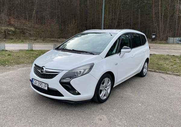 Opel Zafira cena 33900 przebieg: 266560, rok produkcji 2012 z Gdynia małe 137